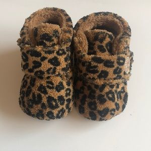 Ugg Leopard Baby Booties